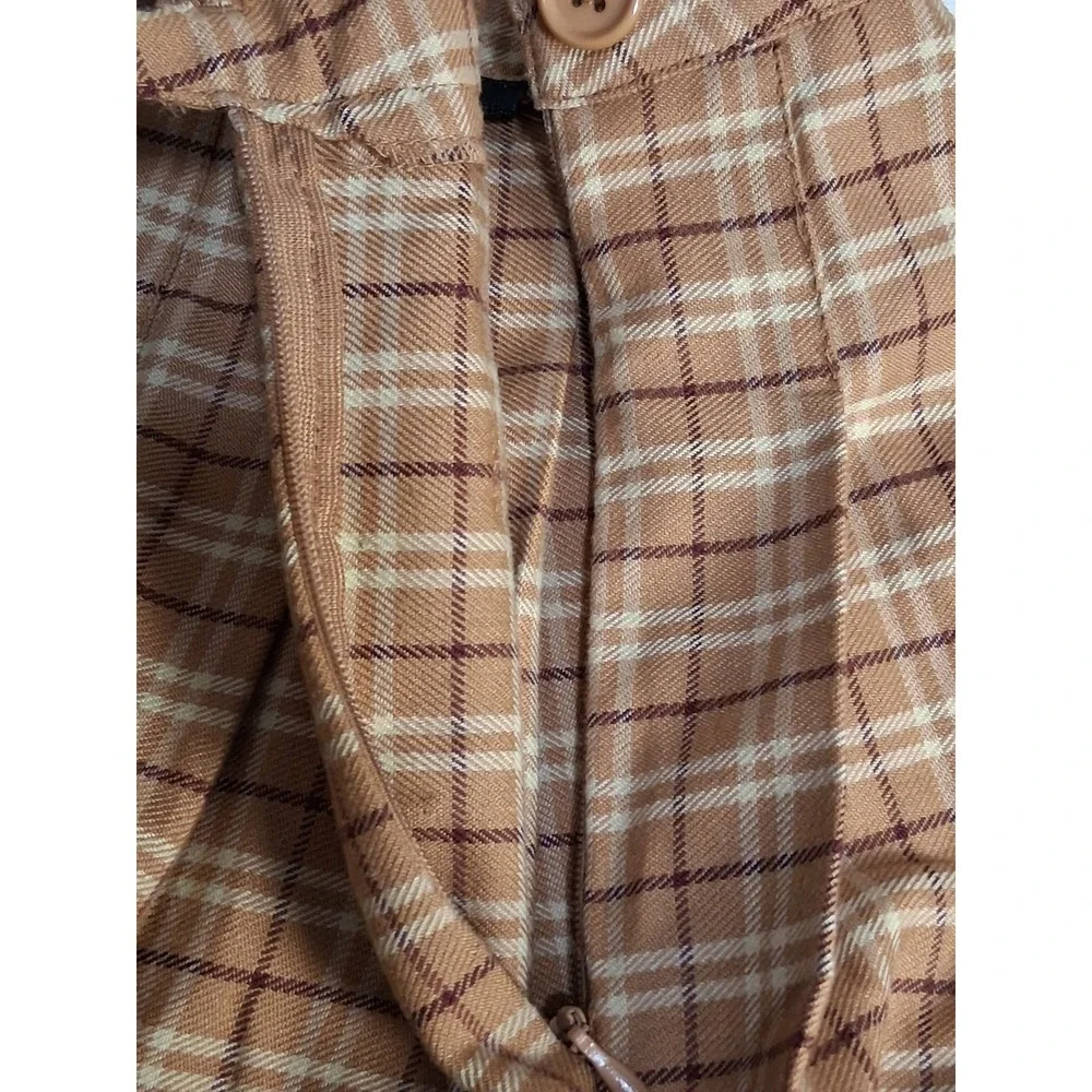 Forever 21‎ Mini Skirt Small Plaid Flannel Skater School Pleated Tennis Y2K 90s
